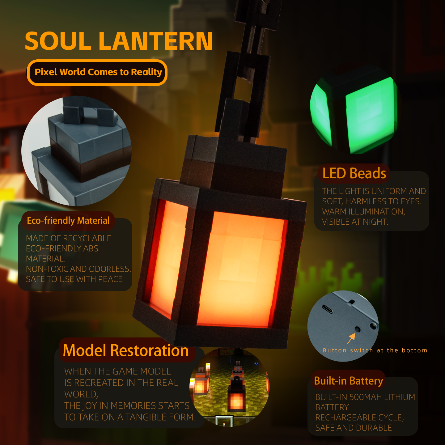 ⭐Ambient Hanging Lantern⭐